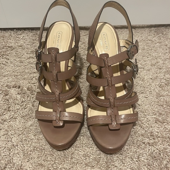 Coach sandals size 10 - Picture 2 of 5